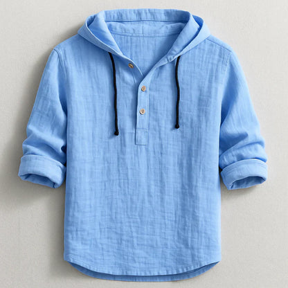 Chemise de luxe à capuche