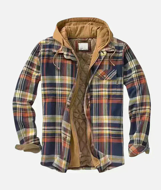 Veste patchwork à carreaux