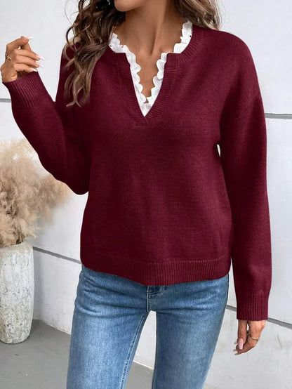 Pull délicat